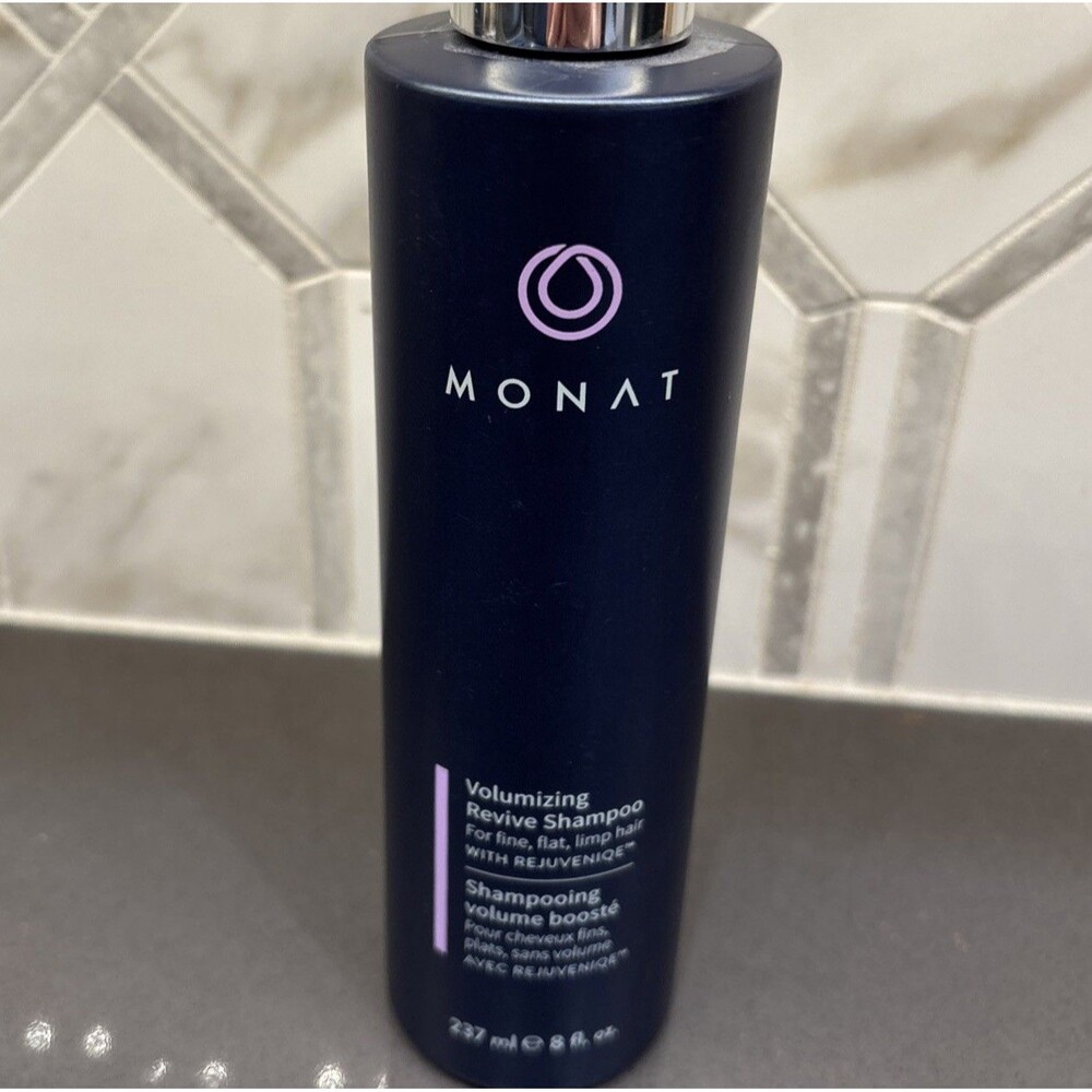 New 8 Fl Oz Monat Volumizing Revive Shampoo Sealed Bottle
